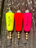 Fins'tigator Flexible Popping Corks - 2.75" Cupped
