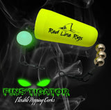 Fins'tigator Flexible Popping Corks - 2.75" Cupped