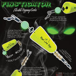 Fins'tigator Flexible Popping Cork - 3" Cigar (2pk)