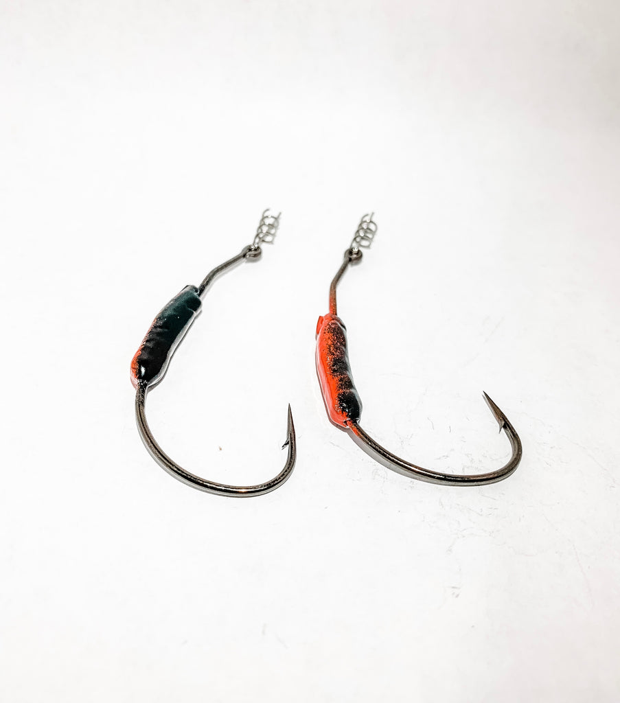 belly weight hooks Red Belly" Swim Bait Hooks – Red Line Rigs