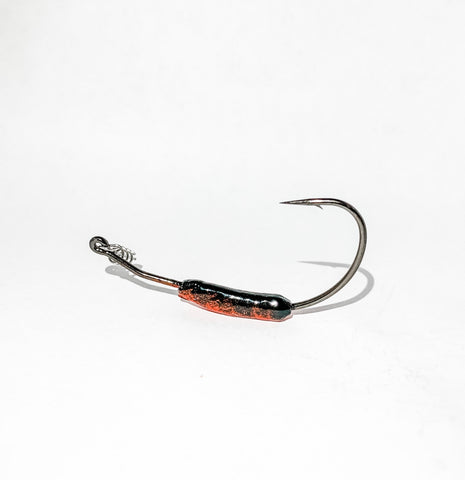 belly weighted swimbait hook Red Belly" Swim Bait Hooks – Red Line Rigs