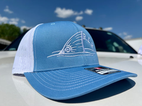 RLR Logo Hat - Columbia Blue/ White