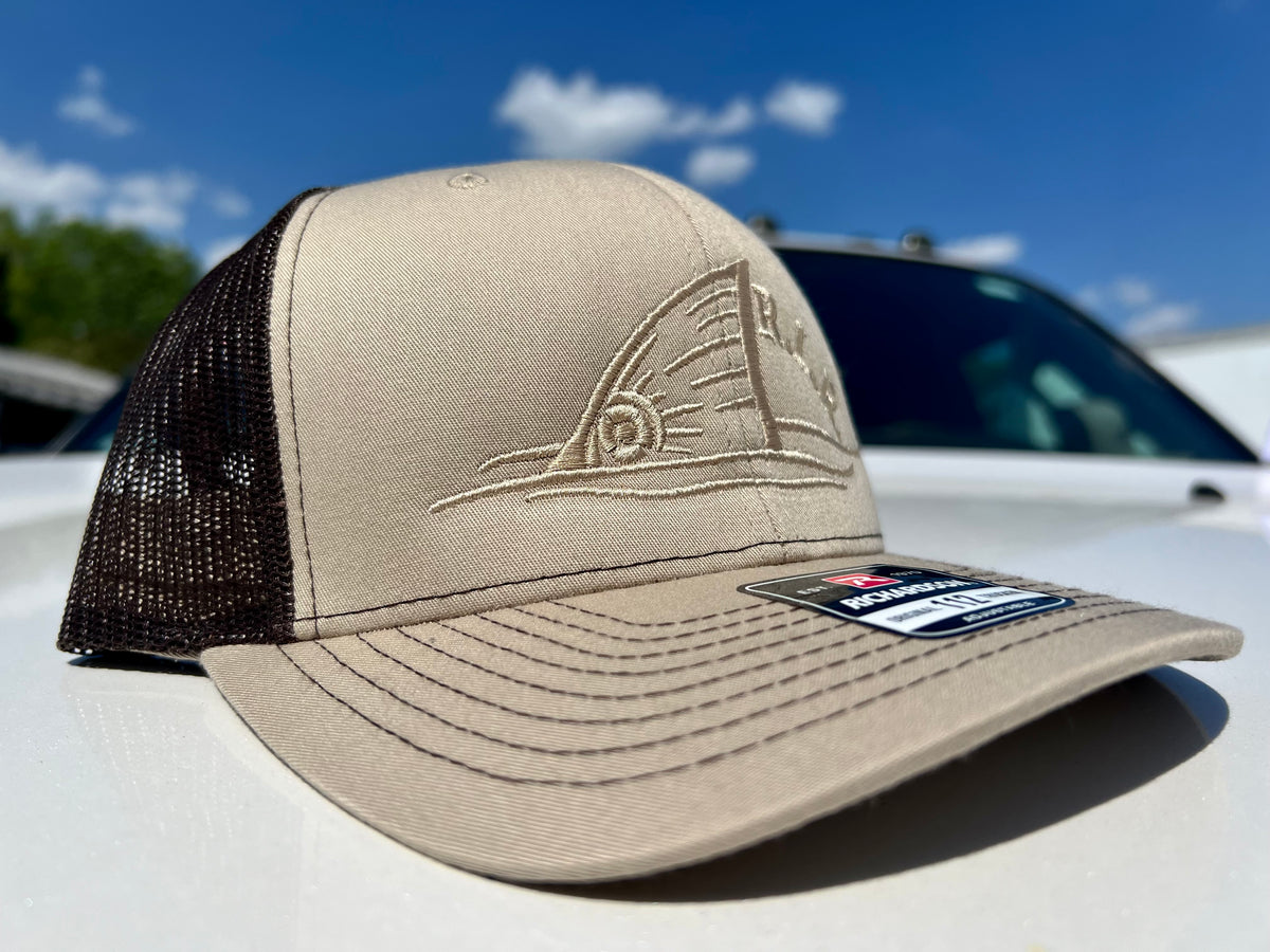 RLR Logo Hat - Khaki/ Coffee – Red Line Rigs